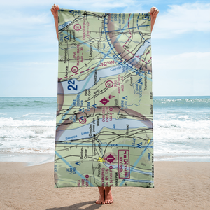 Ovid Airport (D82) VFR Sectional Towel