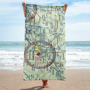 Oz Airport (2KY4) VFR Sectional Towel