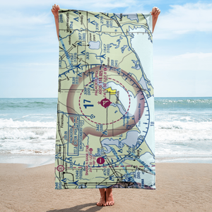 Palacios Municipal Airport (PSX) VFR Sectional Towel