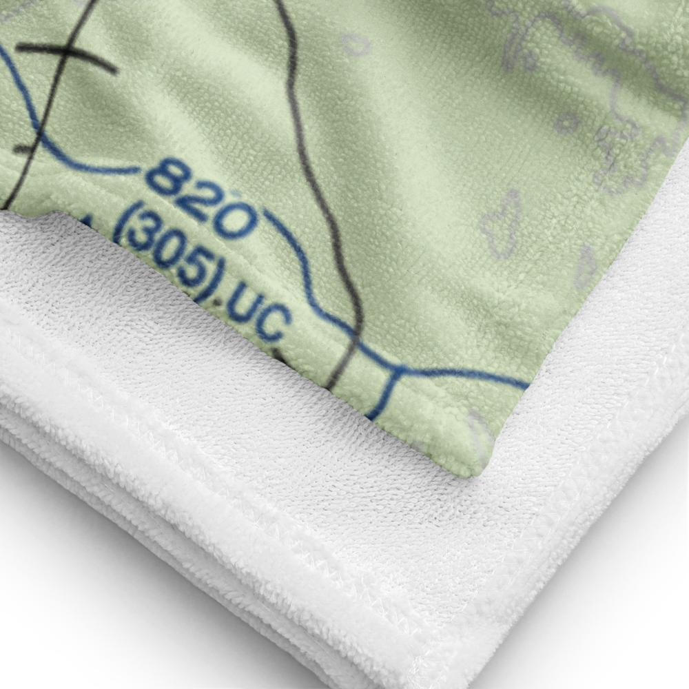Palestine Municipal Airport (PSN) VFR Sectional Towel 