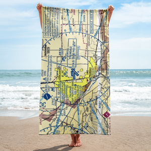 Palmdale Regional/USAF Plant 42 Airport (PMD) VFR Sectional Towel