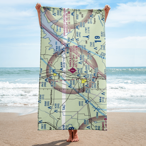 Panola County Airport (PMU) VFR Sectional Towel