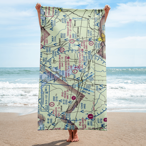 Paradise Point Airport (3TX1) VFR Sectional Towel