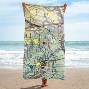 Paradise Skypark Airport (CA92) VFR Sectional Towel