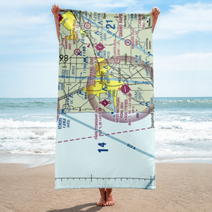 Park Township Airport (HLM) VFR Sectional Towel