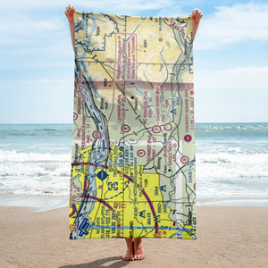 Parrett Mountain Airport (28OR) VFR Sectional Towel