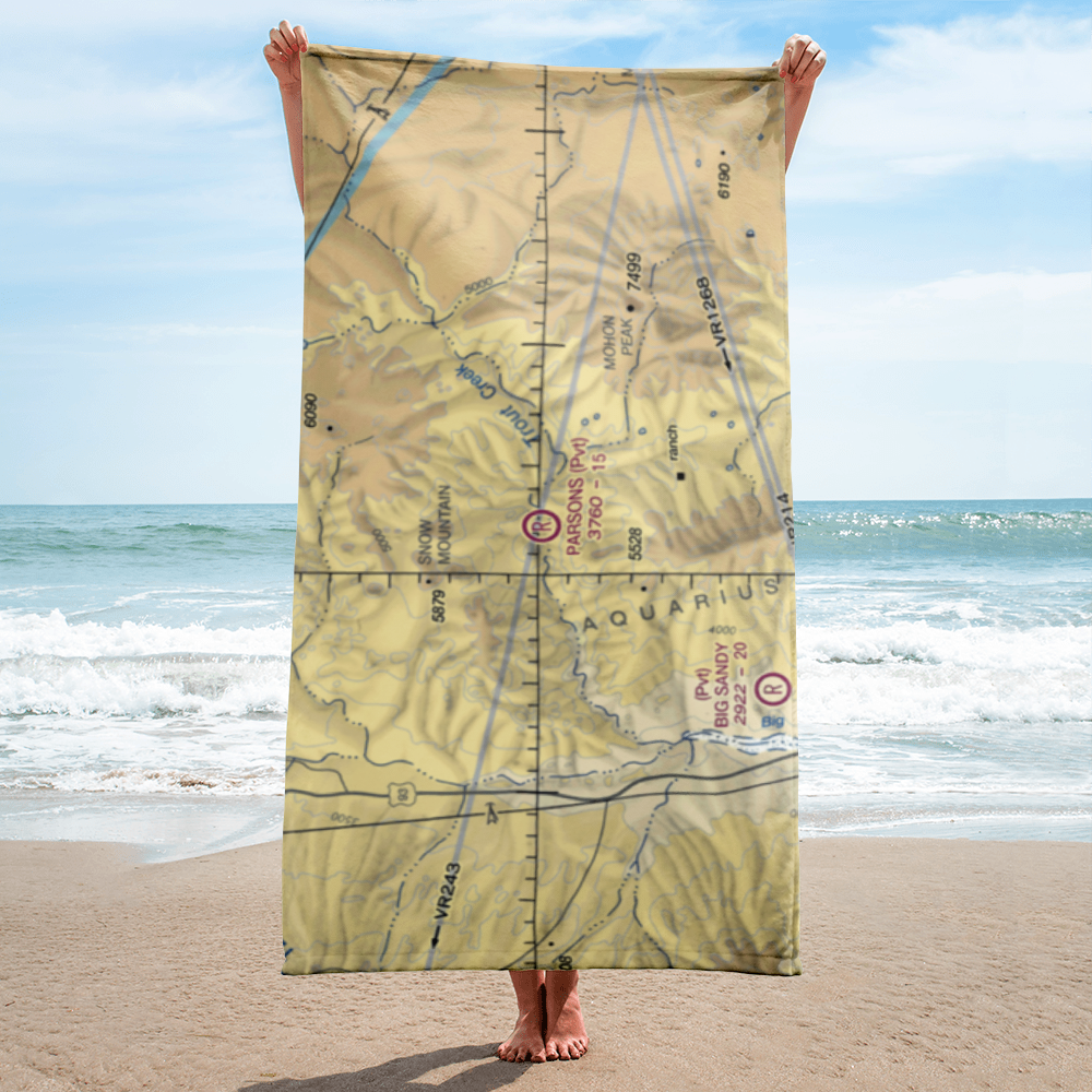 Parsons Field (4AZ6) VFR Sectional Towel 