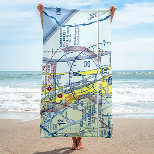 Patrick Air Force Base (COF) VFR Sectional Towel