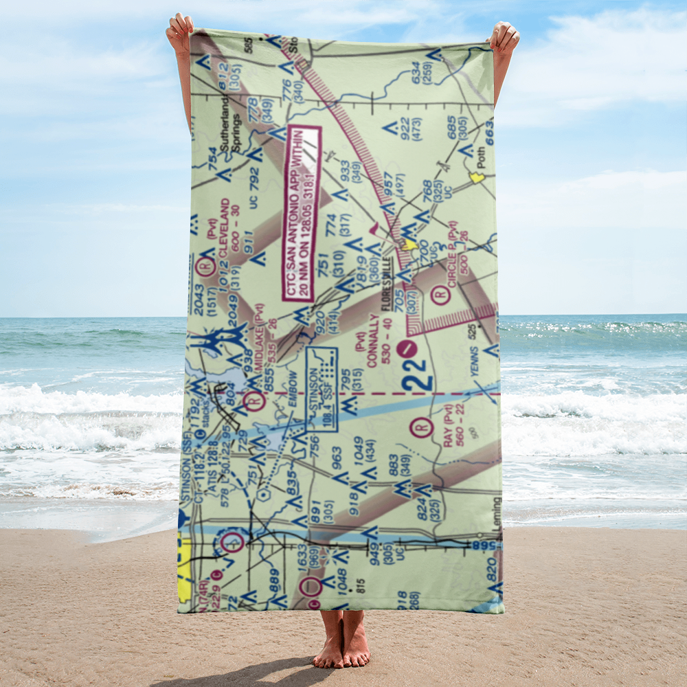 Patton Air Park (TT05) VFR Sectional Towel 