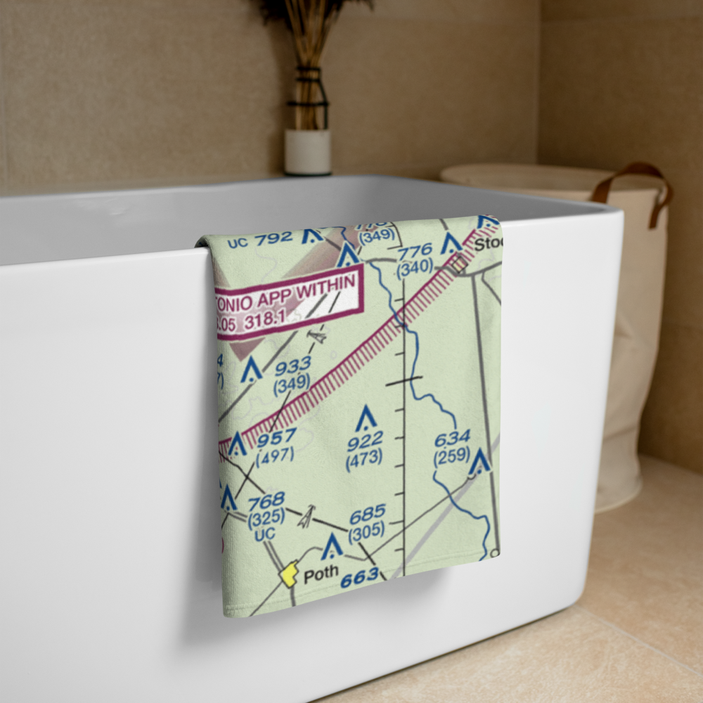 Patton Air Park (TT05) VFR Sectional Towel 