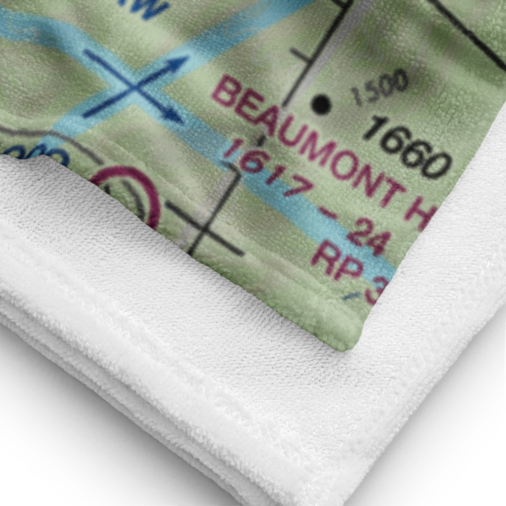 Patty Field (9K6) VFR Sectional Towel 