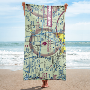 Paul C. Miller-Sparta Airport (8D4) VFR Sectional Towel