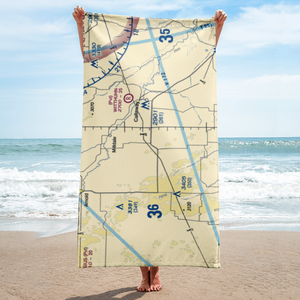 Paul Ridder Ranch Airport (1NE1) VFR Sectional Towel