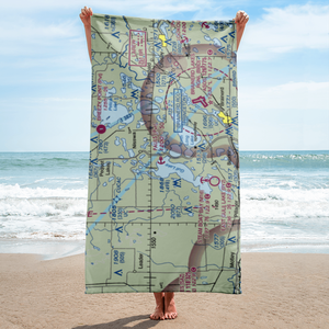 Paul's Seaplane Base (0MN4) VFR Sectional Towel