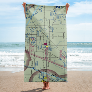 Paullina Municipal Airport (1Y9) VFR Sectional Towel