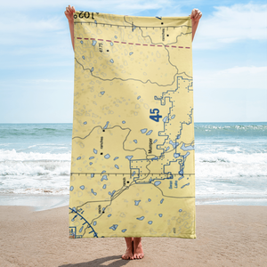 Pawlet Ranch Airport (3NE7) VFR Sectional Towel