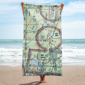 Pawnee Municipal Airport (H97) VFR Sectional Towel