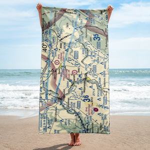 Pax-Terra Caelum Airport (58PA) VFR Sectional Towel