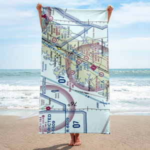 Peace and Plenty Farm Airport (VA92) VFR Sectional Towel