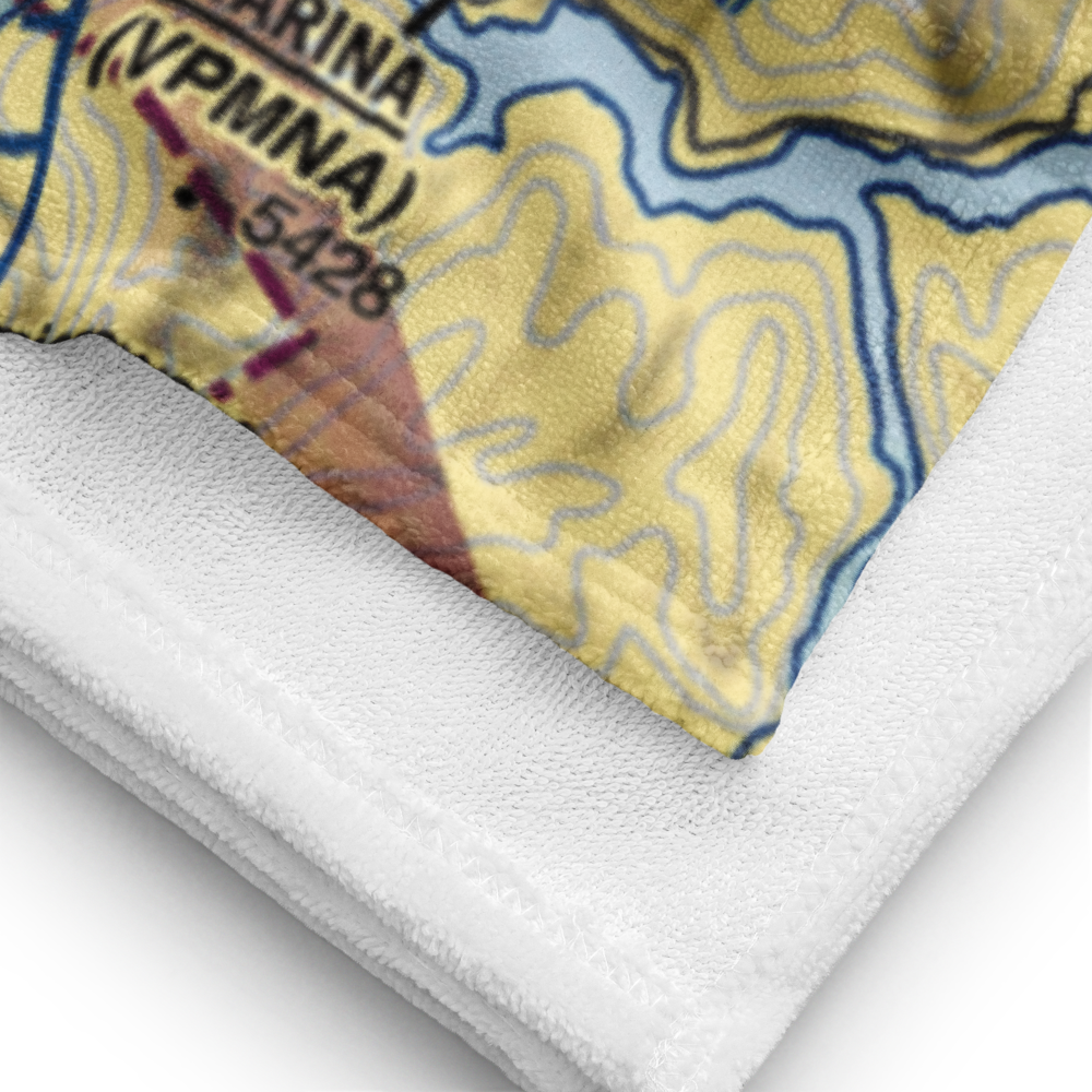 Peaceful Cove Airport (14ID) VFR Sectional Towel 