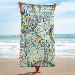 Peach Orchard Airport (FL66) VFR Sectional Towel