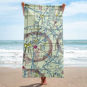 Peacock Farms Airport (64IN) VFR Sectional Towel