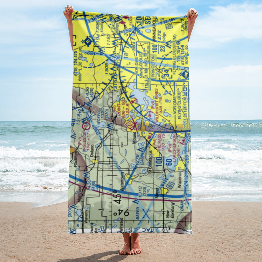 Peil/Juliar Seaplane Base (34MN) VFR Sectional Towel 