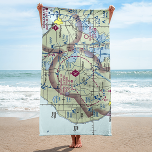 Pellston Regional Airport of Emmet County Airport (PLN) VFR Sectional Towel