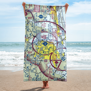 Pensacola International Airport (PNS) VFR Sectional Towel