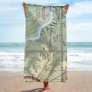 Pepper Port Airport (2SD2) VFR Sectional Towel