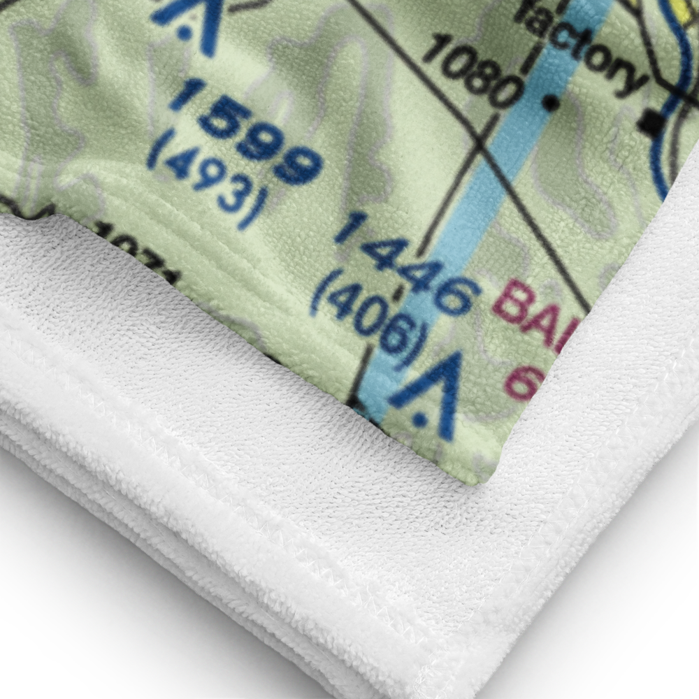 Perry County Airport (I86) VFR Sectional Towel 