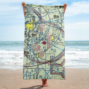 Perry Houston County Airport (PXE) VFR Sectional Towel