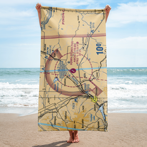 Perry Stokes Airport (TAD) VFR Sectional Towel