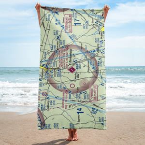 Person County Airport (TDF) VFR Sectional Towel