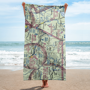 Peru / Destiny Cove SPB (3ME7) VFR Sectional Towel