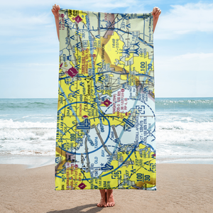 Peter O Knight Airport (TPF) VFR Sectional Towel