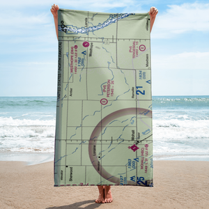 Peterson Airstrip (4NA3) VFR Sectional Towel