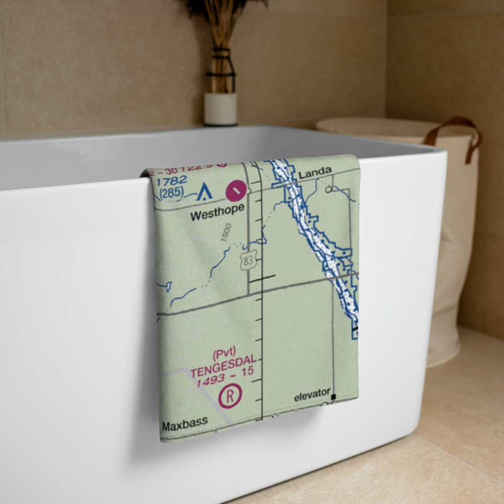 Peterson Airstrip (4NA3) VFR Sectional Towel 