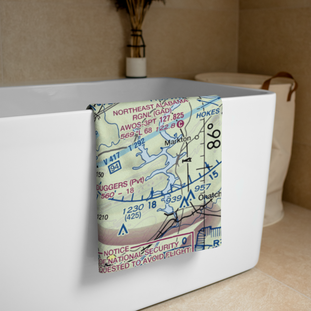 Peterson Field (7AL2) VFR Sectional Towel 