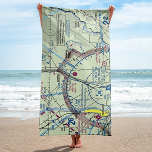 Pfister's Airport (WA24) VFR Sectional Towel