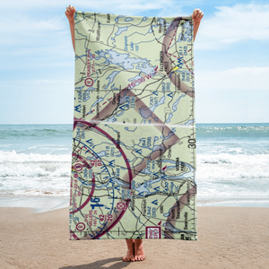 Philbrick Mountain Airport (72ME) VFR Sectional Towel