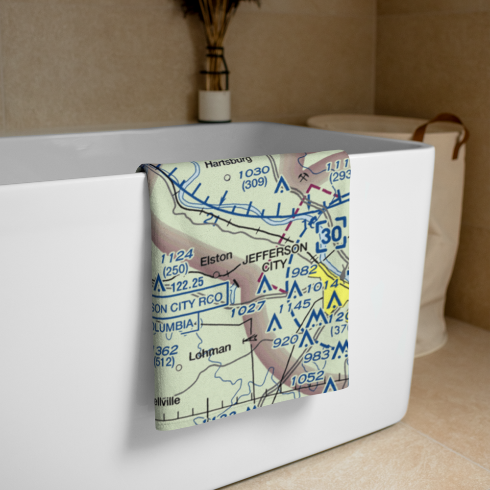 Phillips Field (MO23) VFR Sectional Towel 