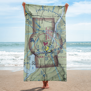 Pierre Regional Airport (PIR) VFR Sectional Towel