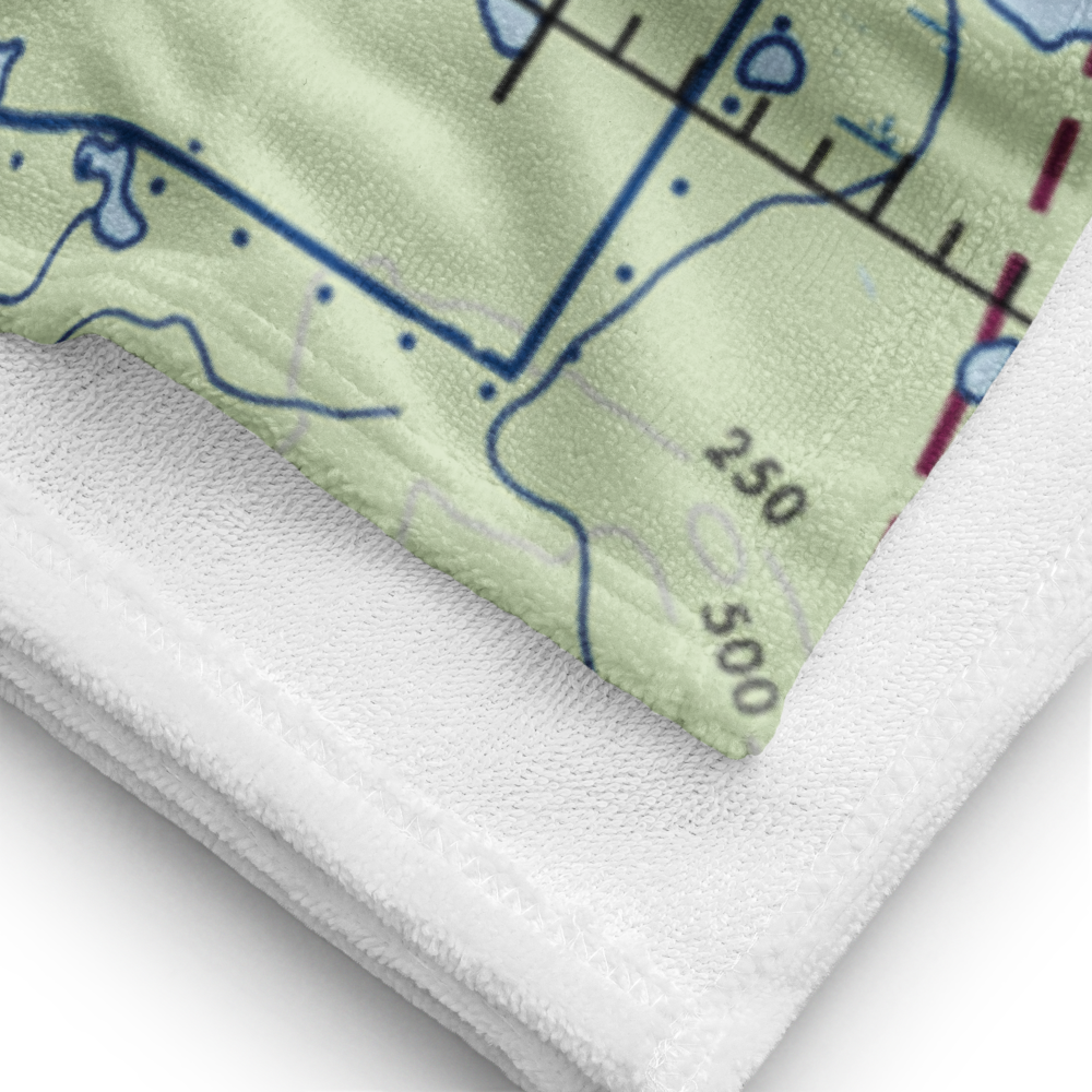Pilot Point Airport (PNP) VFR Sectional Towel 