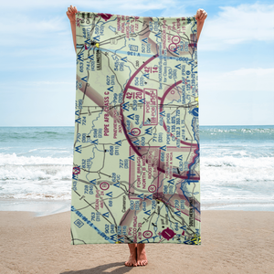 Pineview Air Airport (82NC) VFR Sectional Towel