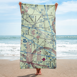 Pink Hill Airport (4W9) VFR Sectional Towel