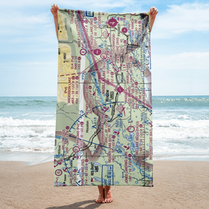 Piper Landing Airport (AK25) VFR Sectional Towel