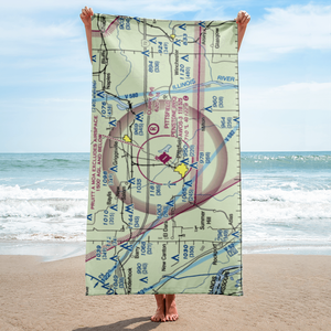 Pittsfield Penstone Municipal Airport (PPQ) VFR Sectional Towel