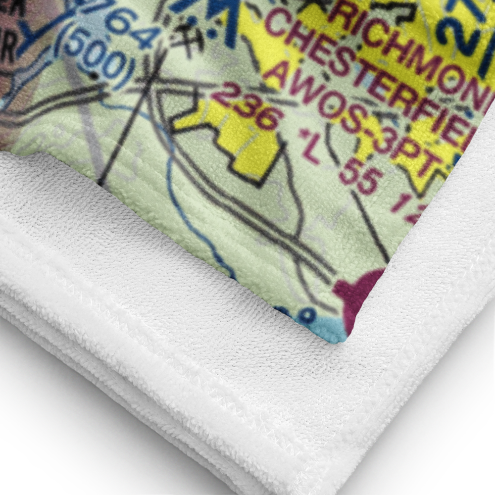 Plainview Airport (VA94) VFR Sectional Towel 