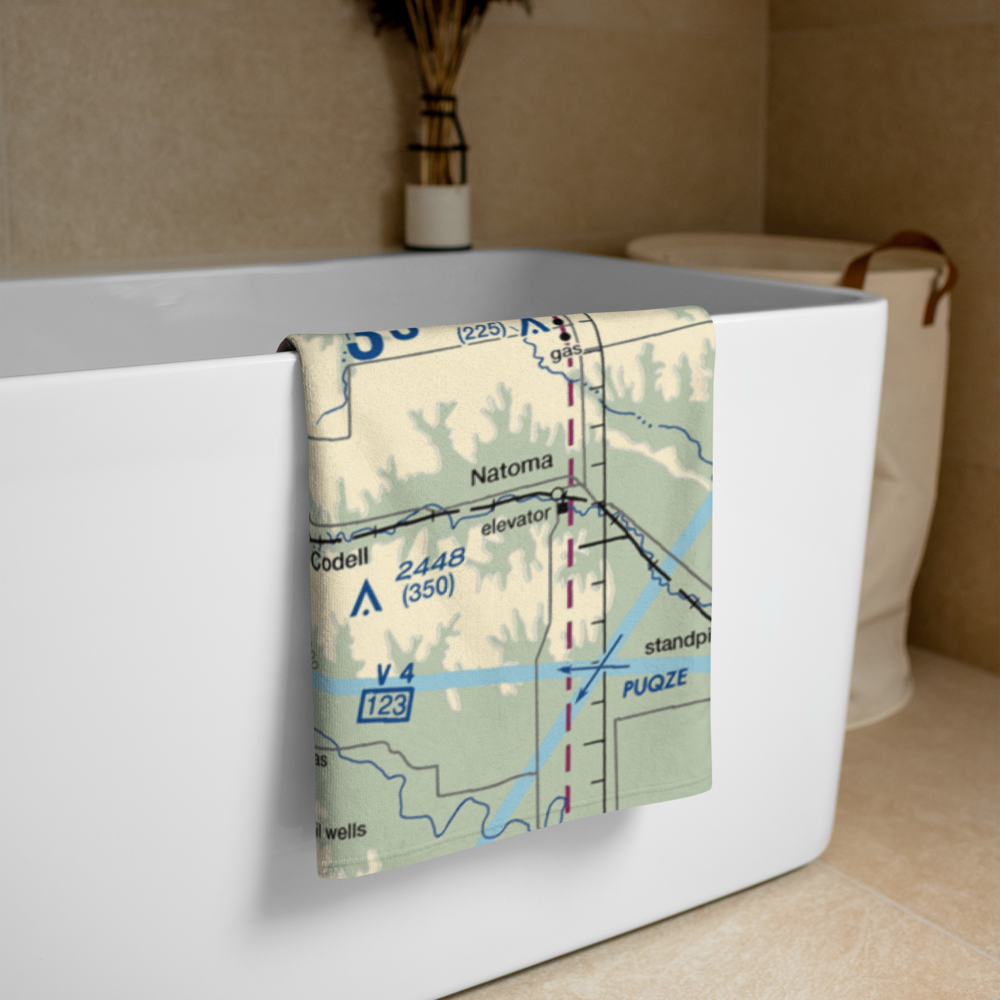 Plainville Airpark (0R9) VFR Sectional Towel 